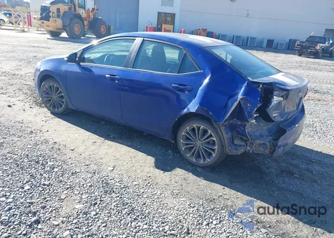 2016 Toyota Corolla S Plus from USA, damaged, VIN 5YFBURHE1GP537851